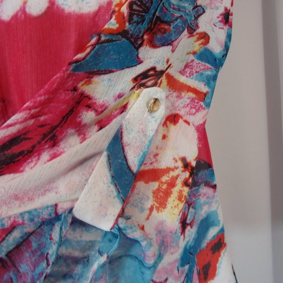 Bright Light & airy Summer Spring Blouse Size L SLONI - Picture 3 of 6